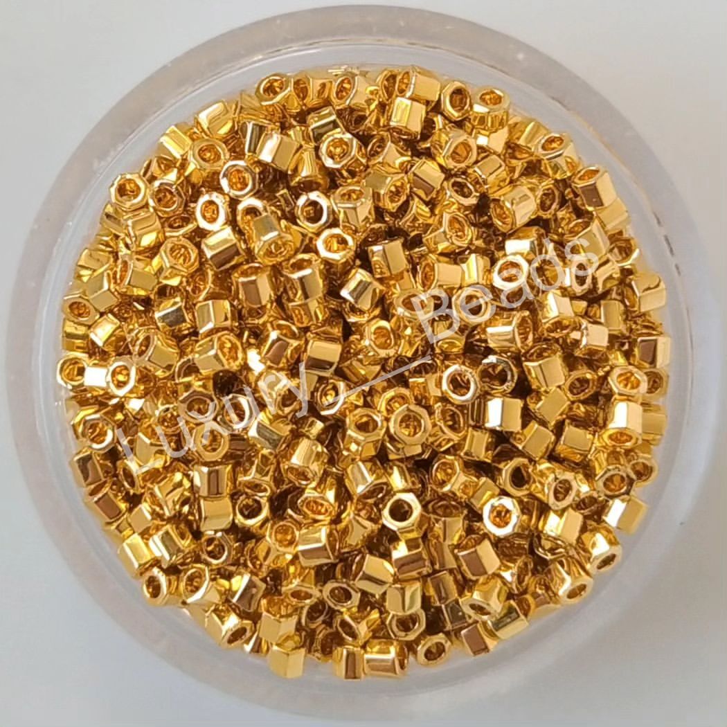 Miyuki HexCut DBC0031 11/0 шестигранный японский бисер. Бисер Россия. Бисер Казахстан. Бисер Беларусь
